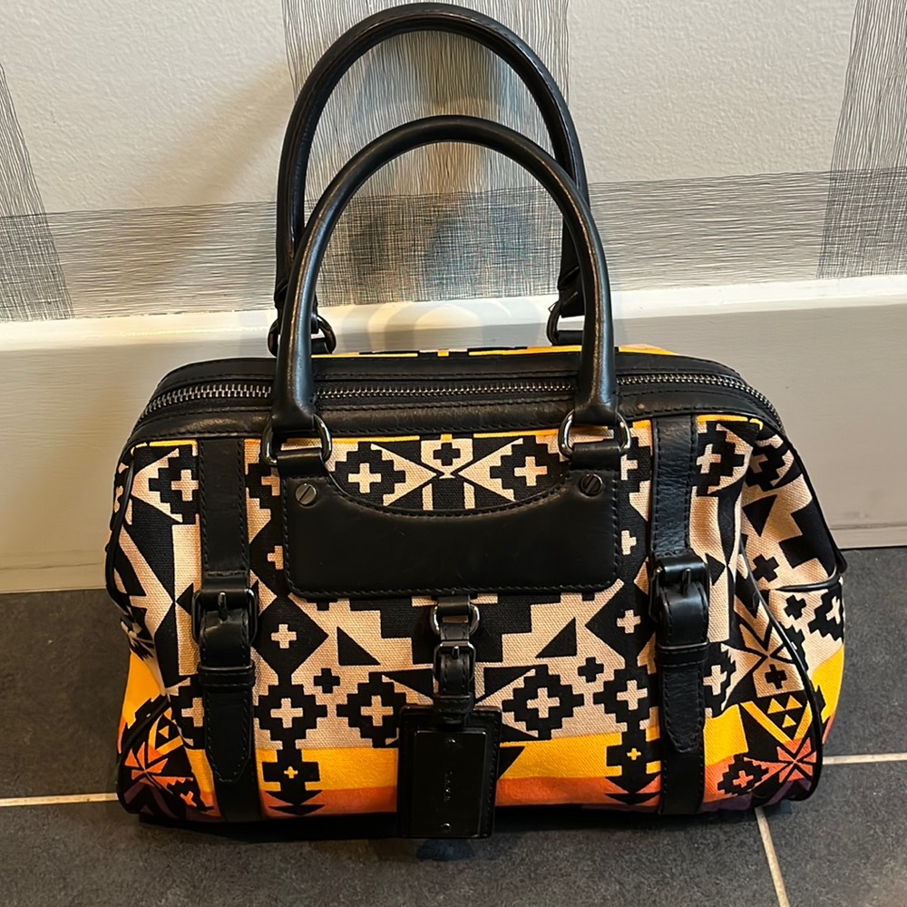 L.A.M.B. Colville Satchel Handbag